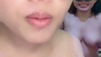 Duo Lesbi Tocil Lollylips Saling Adu Omek